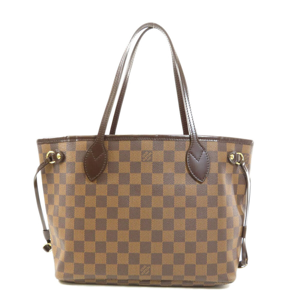 Louis Vuitton Bag Neverfull Damier Canvas Tote Brown